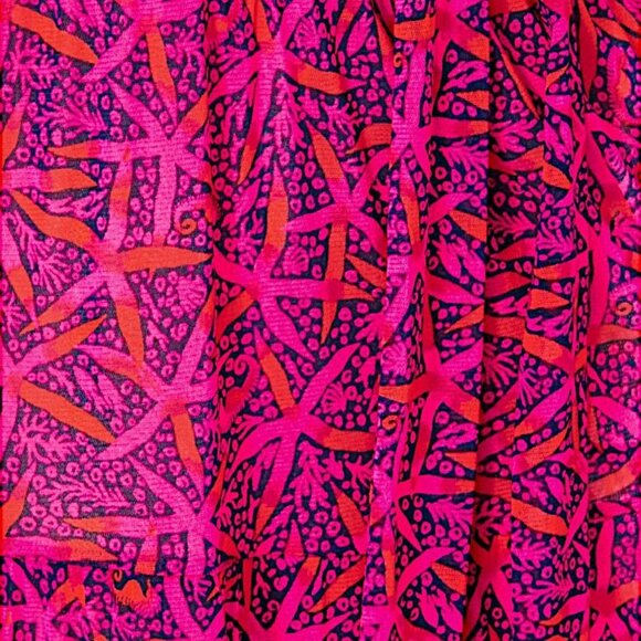 Lilly Pulitzer Izabella Midi Dress in Passion Fruit Pink/Star Searching NWT - M - Picture 4 of 7